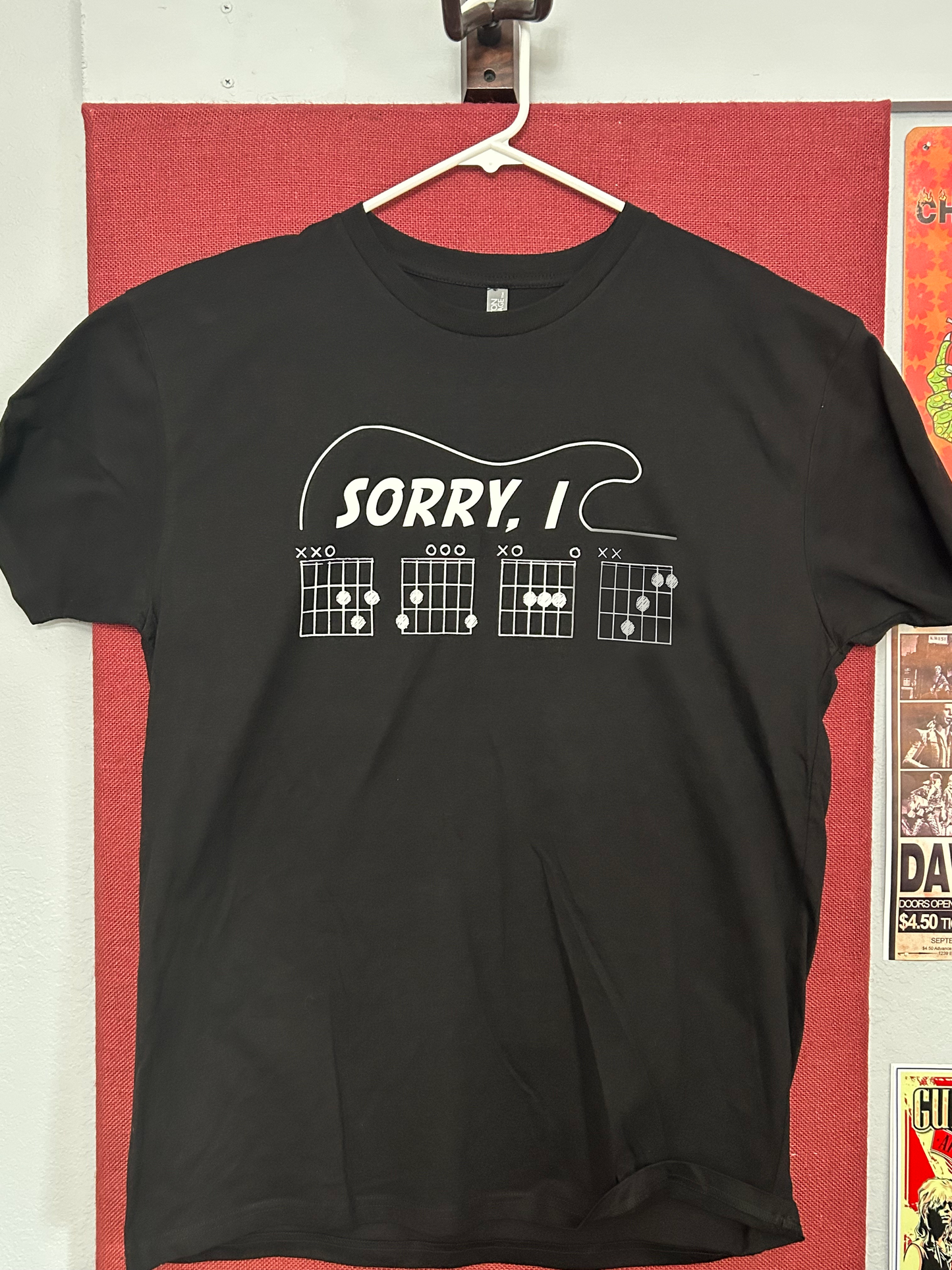 Sorry I DGAF (Guitar T-Shirt)