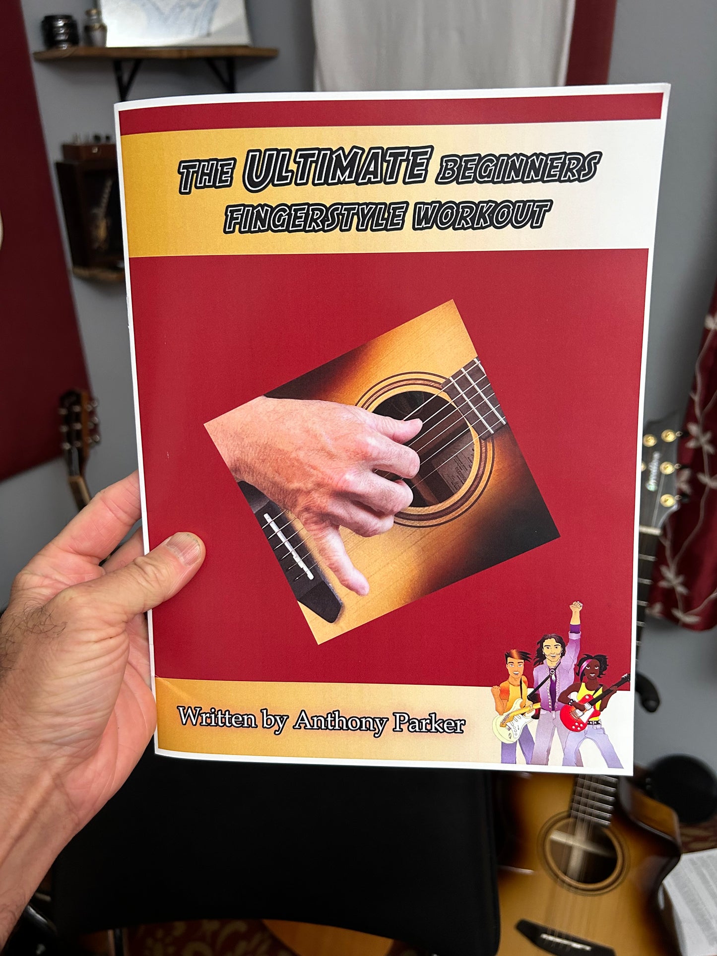 Ultimate Beginner Fingerstyle Workout (Physical Book + eBook + Video)