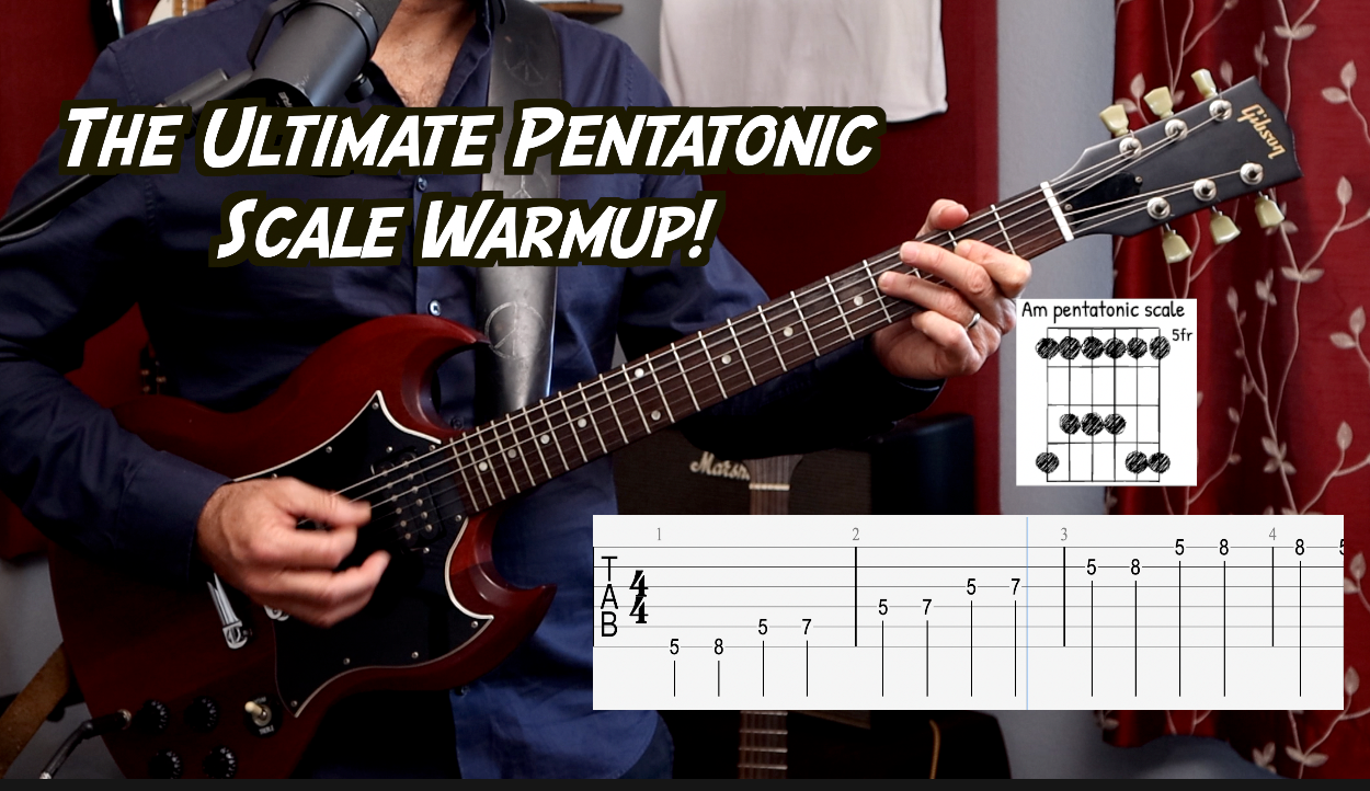 Ultimate Pentatonic Scale Warmup (Video)