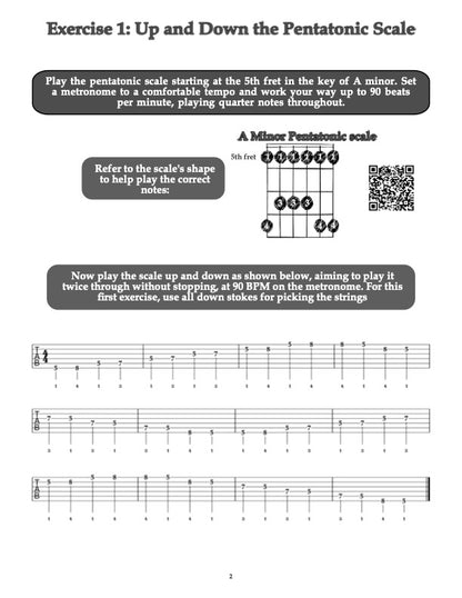 Ultimate Pentatonic Scale Workbook ( eBook)
