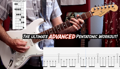 Ultimate Pentatonic Scale Workbook ( eBook)