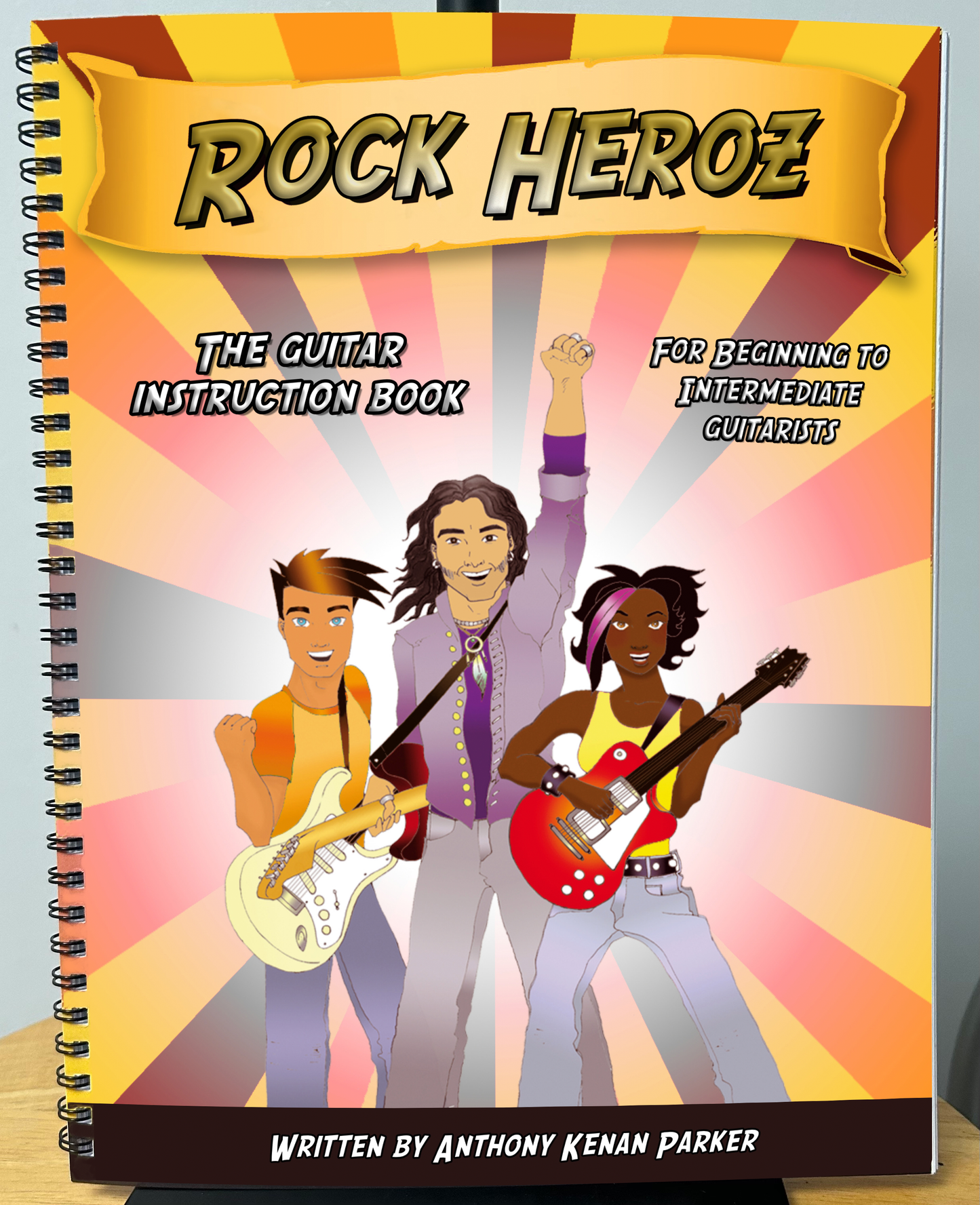 Rock Heroz - Complete Guitar Method (Physical Book)